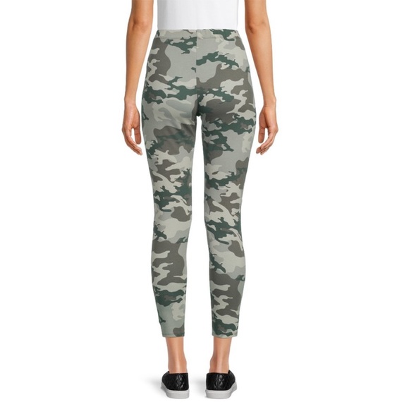 NWT Nobo Junior's Print Ankle Leggings Light Green Camouflage Camo women’s - Picture 2 of 10